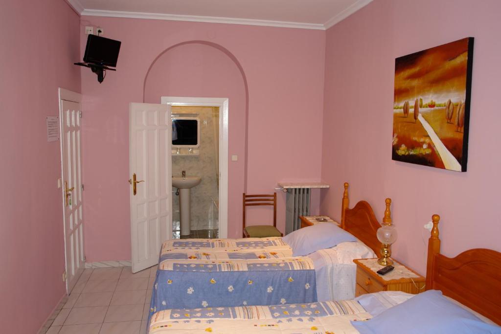 Hostal Dos Naciones Madrid Szoba fotó